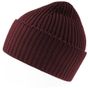 Atlantis Oak - Bonnet en tricot épais burgundy_melange