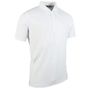 Glenmuir Performance pique plain polo shirt  - white - M