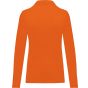 WK Designed To Work Polo manches longues femme orange
