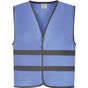 Yoko Gilet avec bordures et bandes réfléchissantes sky