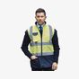Yoko  Bodywarmer rembourré haute visibilité