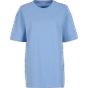 Build Your Brand Ladies Oversized Boyfriend Tee Powder blue