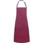 karlowsky Bib apron basic with buckle and pocket bordeaux