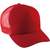 K-up Casquette Trucker - 5 panneaux red/red