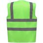 Yoko Gilet haute visibilité lime