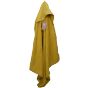 A&R Serviette à capuche pour bébé PRINT-Me® Mustard
