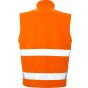 Result Printable Safety Softshell Gillet fluorescent_orange/black