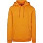Build Your Brand Heavy Hoody paradise_orange