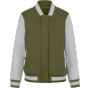 HRM Women´s Premium College Jacket Olive / Stone
