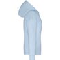 James&Nicholson Ladies´ Lounge Hoody light_blue