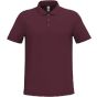 iDeal Basic Brand Polo piqué homme 200 ideal_burgundy