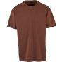 Build Your Brand Heavy Oversize Tee chocolate_brown