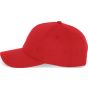 K-up Casquette en coton et polyester recyclés K-loop tracking - 5 panneaux red