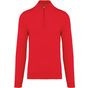 Kariban Pull 1/4 zip homme red