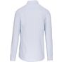 kariban Chemise oxford lavée manches longues homme striped_white/oxford_blue