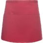 karlowsky Waist apron basic with pocket red