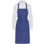 SG Accessories - Bistro Lisbon - Cotton Heavyweight Bib Apron with Pocket royal_blue