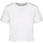 ProAct Crop top triblend femme white