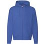 fruit of the loom Premium Hooded Sweat-Jacket bleu_royal
