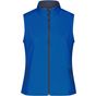 James&Nicholson Ladies´ Promo Softshell Vest nautic_blue/navy