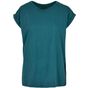 Build Your Brand Ladies Extended Shoulder Tee teal