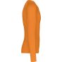 ProAct T-shirt double peau sport manches longues unisexe orange