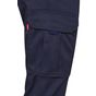 Velilla Pantalon stretch multi-poches pour femme navy