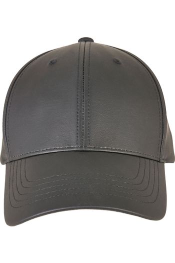 Image produit Synthetic Leather Alpha Shape Dad Cap