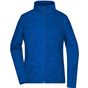 James&Nicholson Ladies´ Fleece Jacket royal_melange/blue