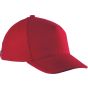 K-up Casquette enfant avec sandwich contrasté - 5 panneaux red