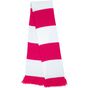 result Team Scarf fuchsia/white