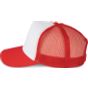 K-up Casquette trucker - 5 panneaux red/white