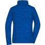 James&Nicholson Ladies´ Fleece Jacket royal_melange/blue