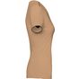 WK Designed To Work T-shirt Day To Day manches courtes femme camel/black