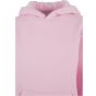 Build Your Brand Kids Fluffy Hoody Soft pink