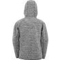 Spiro Mens microfleece hoodi grey/black