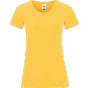 fruit of the loom Ladies Iconic 150 T sunflower