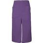 Velilla Tablier long avec ouverture et poches purple