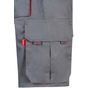 Velilla Bermuda multipoches bicolore grey/red