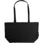Neutral Shopping Bag, Gusset black