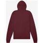 Bella Unisex sponge fleece full-zip hoodie maroon