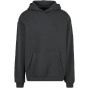 Build Your Brand Fluffy Hoody Charcoal