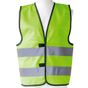 Korntex Gilet de signalisation en couleur pour enfant lime_green