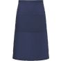 karlowsky XXL Oversized Bistro Apron Basic with Pocket Navy