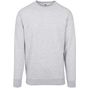 Build Your Brand Sweat Crewneck heather_grey