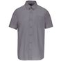 Kariban Chemise Oxford manches courtes oxford_silver