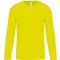 ProAct T-shirt sport manches longues homme fluorescent_yellow