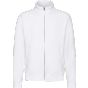 fruit of the loom Pemium sweat jacket white