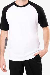 Image produit Baseball - T-shirt bicolore manches courtes