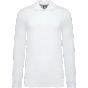 WK Designed To Work Polo manches longues homme white